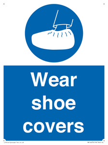 Wear shoe covers